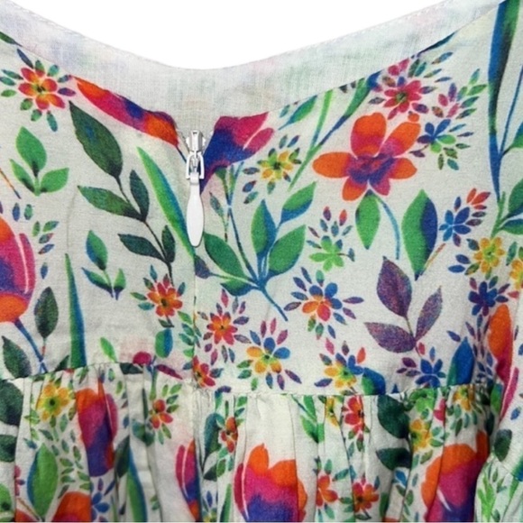 Nellystella Sasha Floral Cold Shoulder Dress Size 6 - Picture 5 of 8